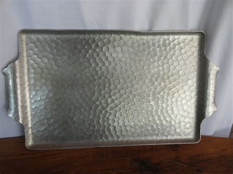 small metal trays with handles